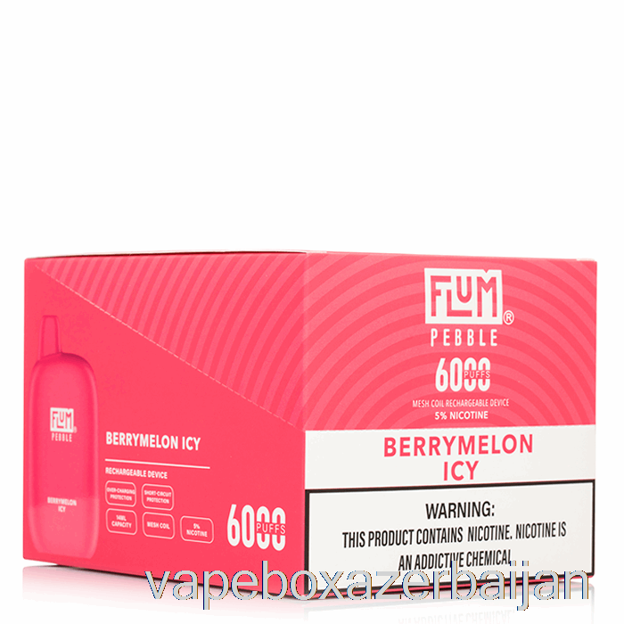 Vape Baku [10-Pack] Flum Pebble 6000 Disposable